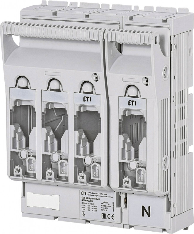 comutator cu siguranta kvl-00 4p m8-m8 001690900